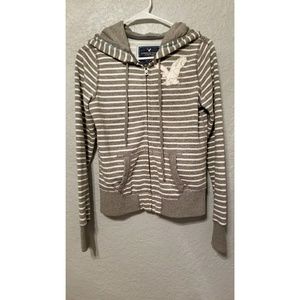 American Eagle light fleece sweater